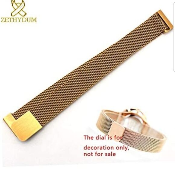 Milan mesh Stainless Steel Bracelet Thin Magnet metallic rainbow Watch Strap. - Picture 9 of 10